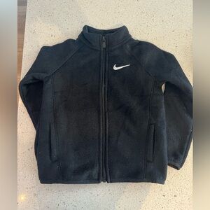 Nike Black Full-Zip Fleece Jacket